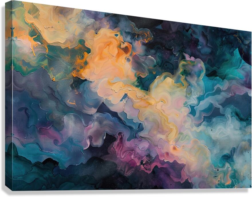 Celestial Reverie H3N9P2 63 Canvas Print