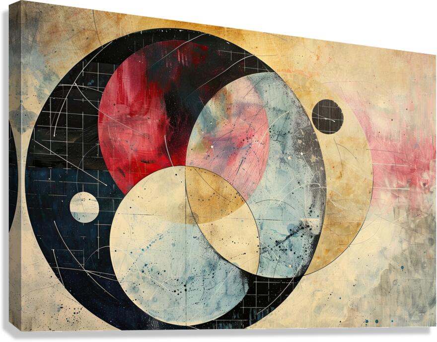 Celestial Intersections Y92H5N 60 Canvas Print