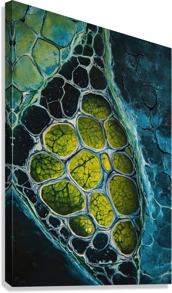 Cellular Genesis H9P2N8 60 Canvas Print