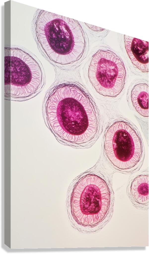 Cellular Harmony 249CPZ 47 Canvas Print