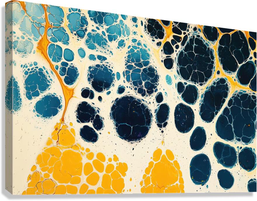 Cellular Fusion ZH92N4 48 Canvas Print