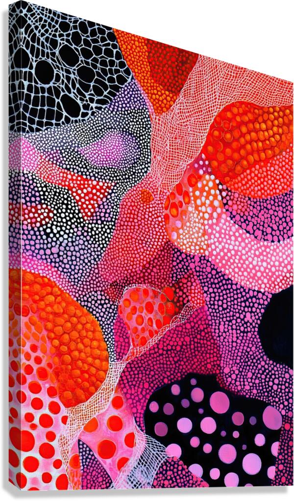 Cellular Dreams KH295Z 60 Canvas Print