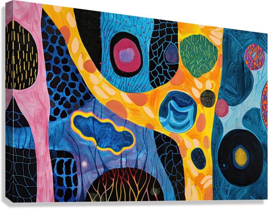 Cellular Dreams 7P9H2N 57 Canvas Print