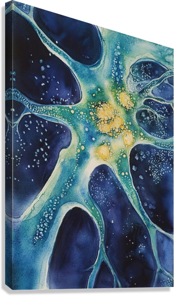 Cellular Genesis 29HBNZ 58 Canvas Print