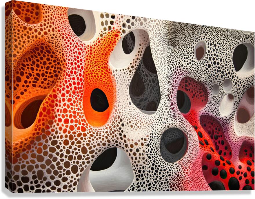 Cellular Dreams KH295N 60 Canvas Print