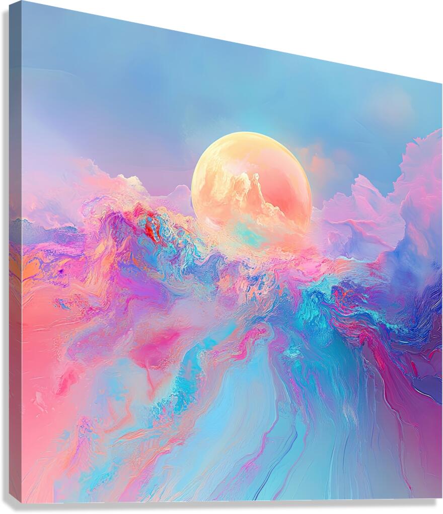Celestial Dreams H92P3Z 52 Canvas Print