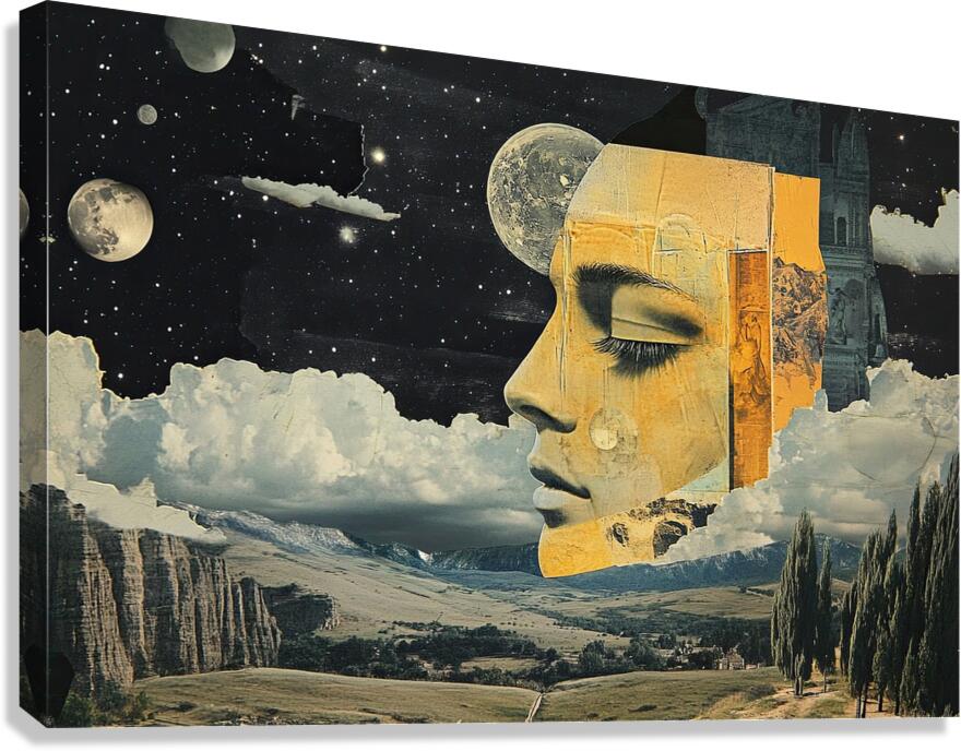 Celestial Dreams 9P2N7H 60 Canvas Print