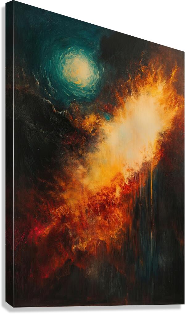 Celestial Genesis HZ92N3 55 Canvas Print