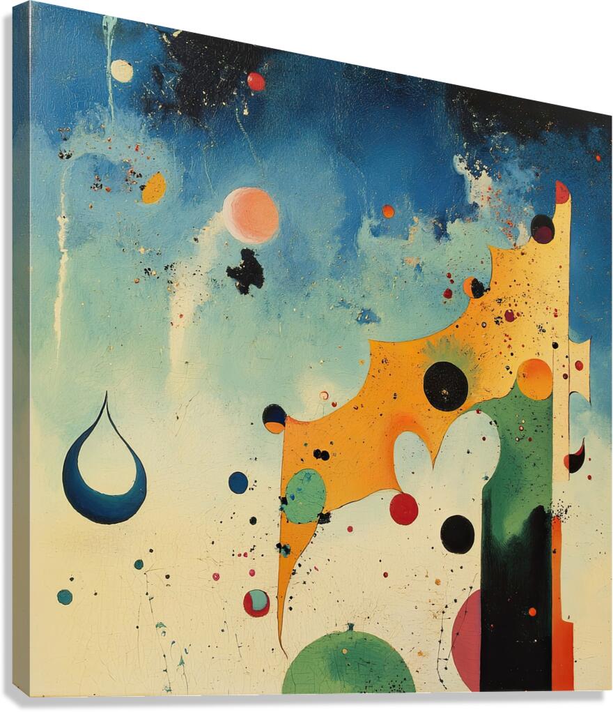 Celestial Garden Y59H2N 55 Canvas Print