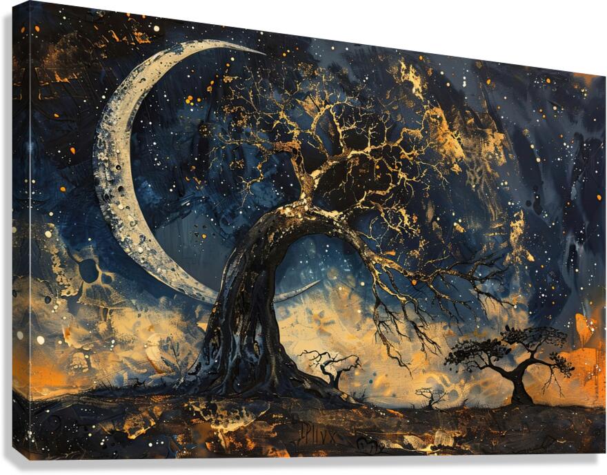 Celestial Oak 9P3N2H 63 Canvas Print