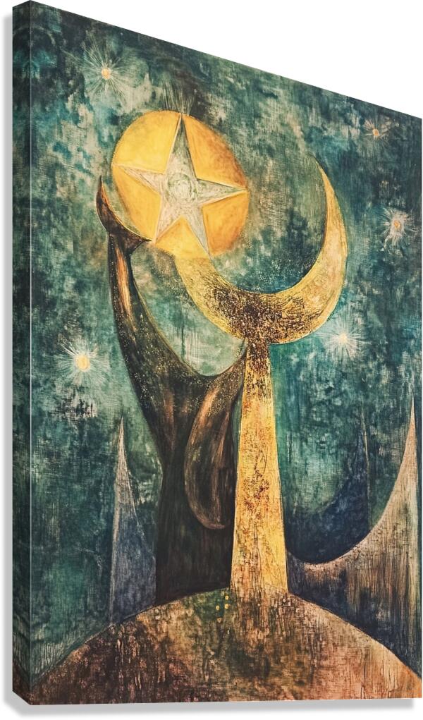 Celestial Offering H92D3N 60 Canvas Print