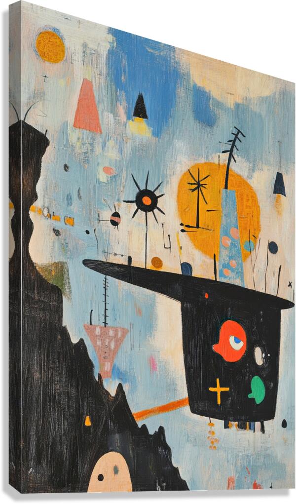 Celestial Plateau 7H3N2Z 55 Canvas Print