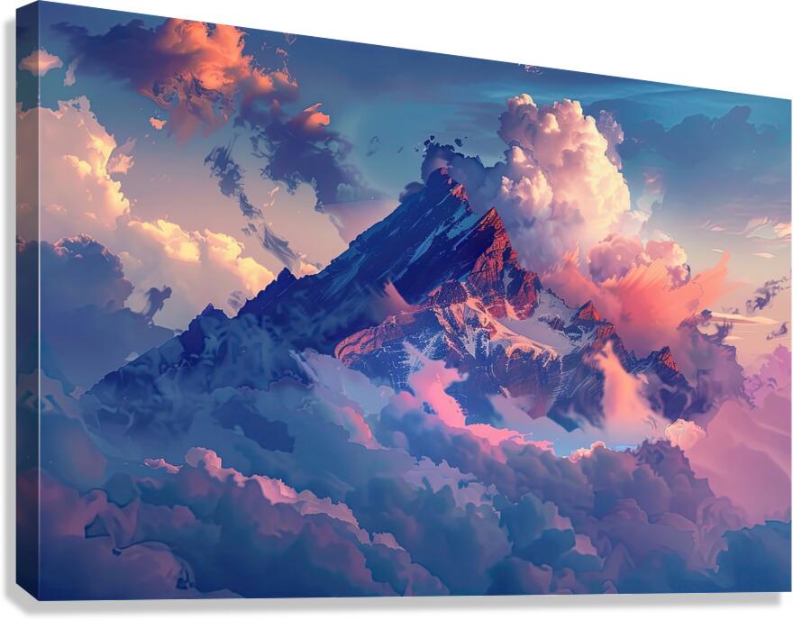 Celestial Summit ZX92CV 60 Canvas Print