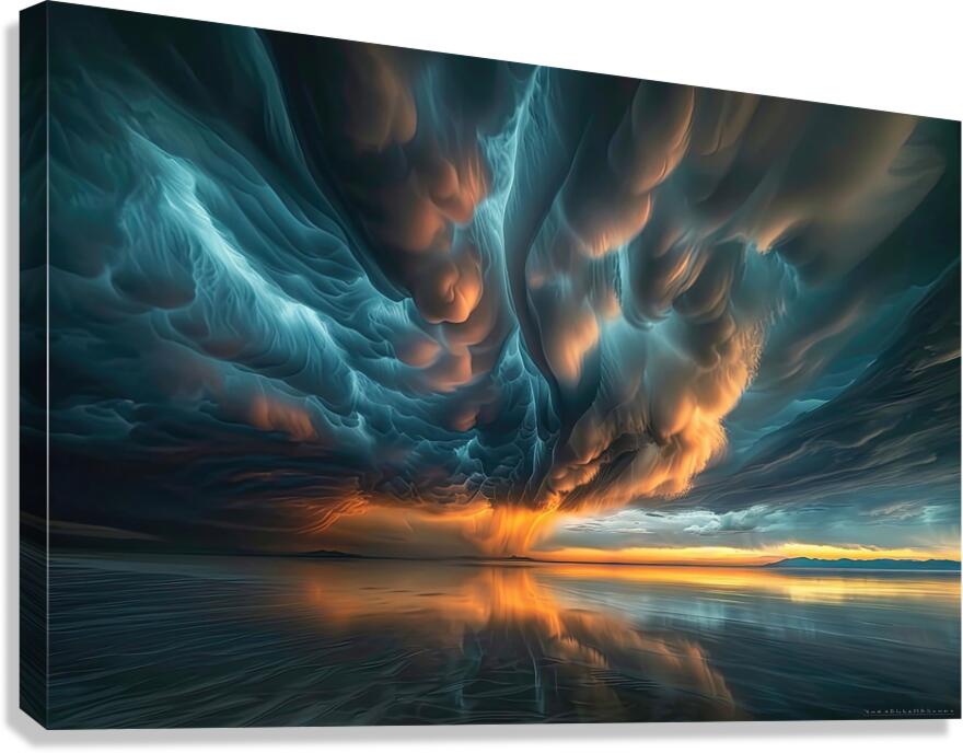 Celestial Tempest NZ92H8 69 Canvas Print