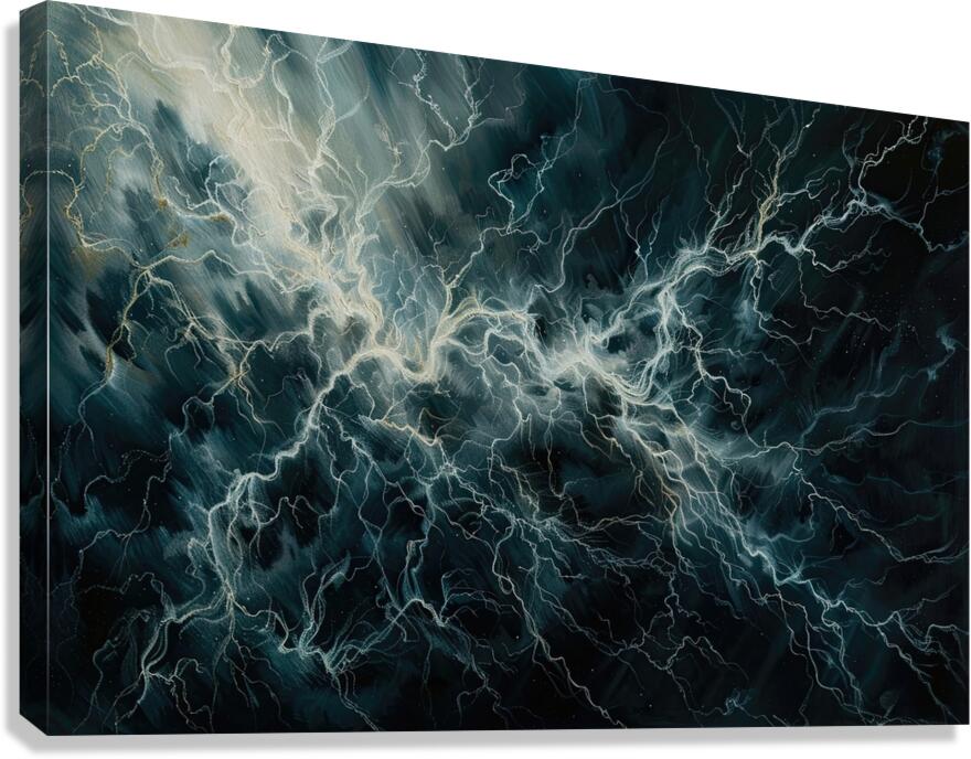 Celestial Veins J89H7N 65 Canvas Print