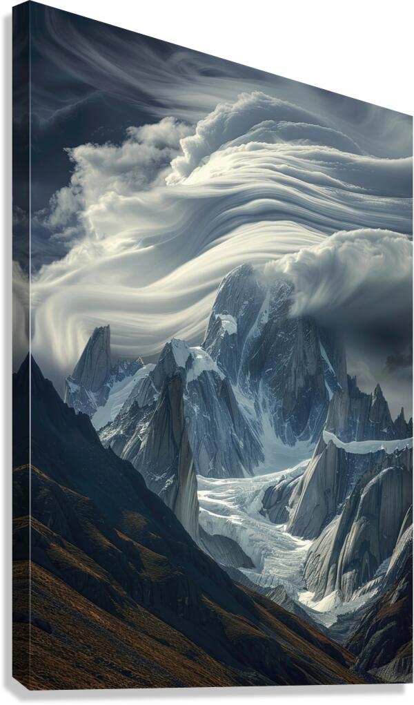 Celestial Vortex H92D3N 72 Canvas Print