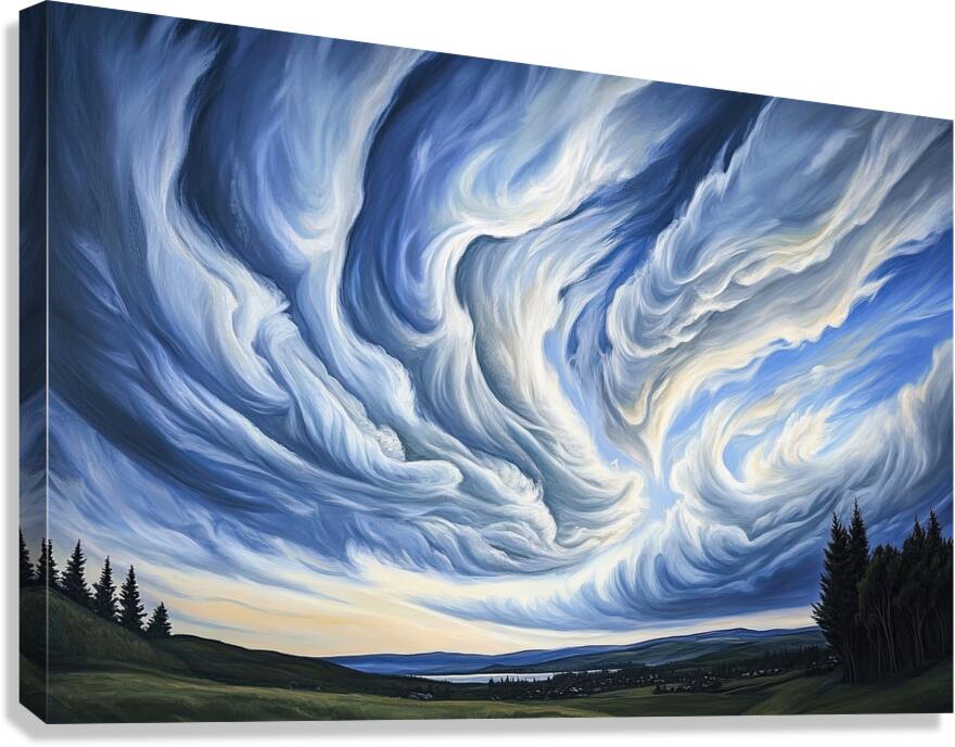 Celestial Vortex NZ92H3 65 Canvas Print