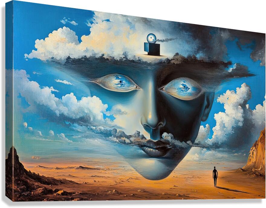 Celestial Visage H9P4Z2 60 Canvas Print