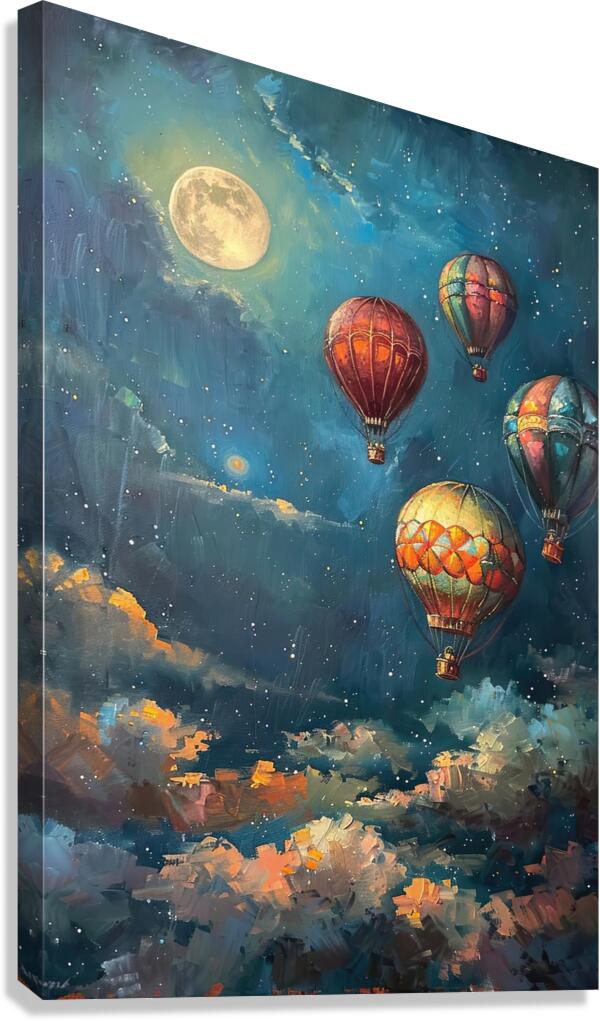 Celestial Voyage 7H29P4 45 Canvas Print