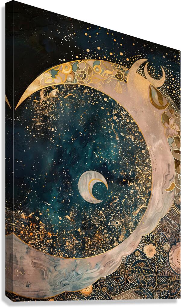 Celestial Dance 7H29NP 52 Canvas Print