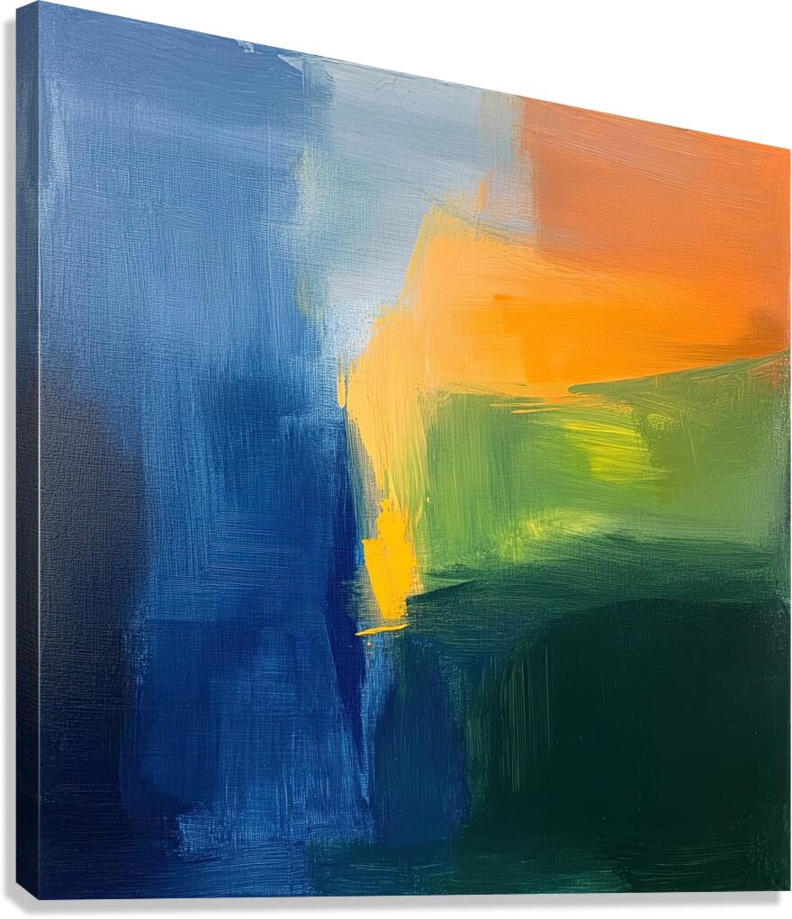 Chromatic Horizon 7P3N9H 54 Canvas Print