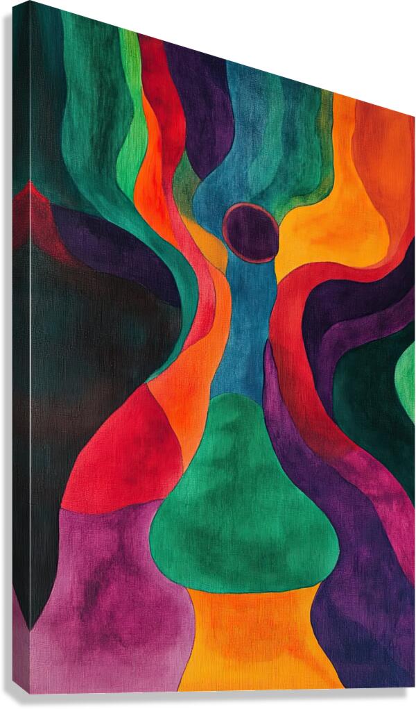 Chromatic Hourglass 7P39N2 55 Canvas Print