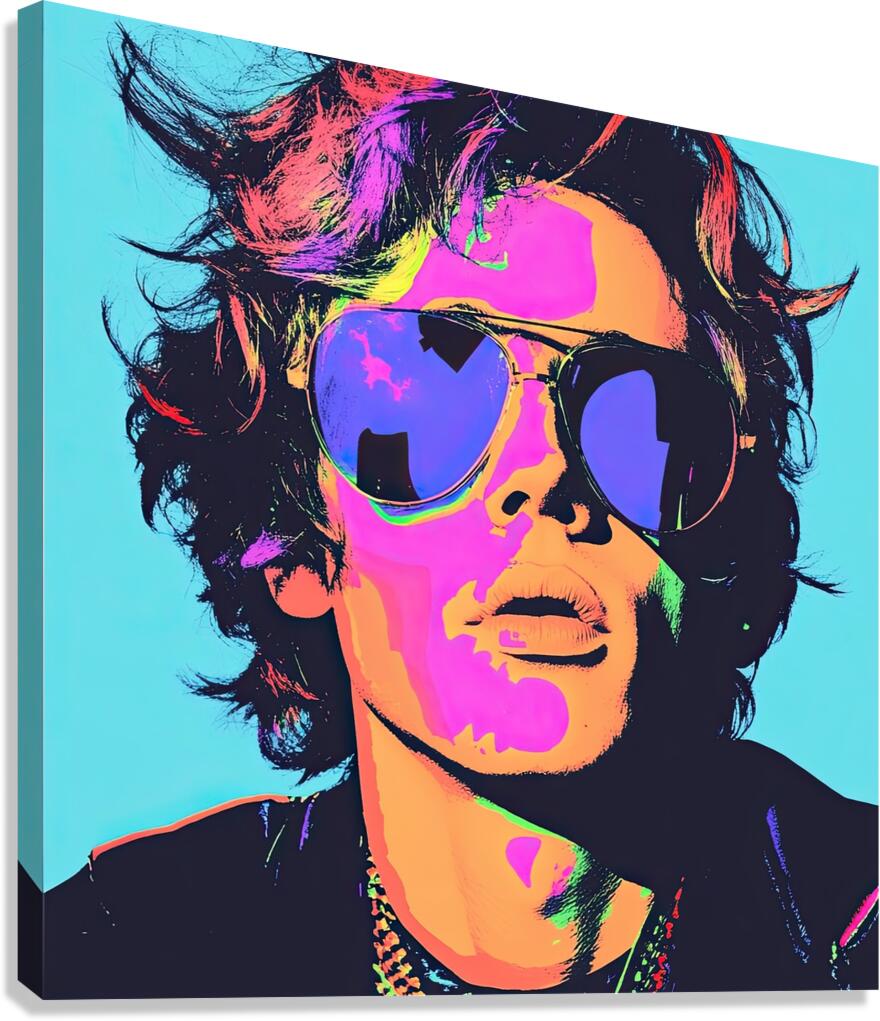 Chromatic Icon 28H9N4 58 Canvas Print