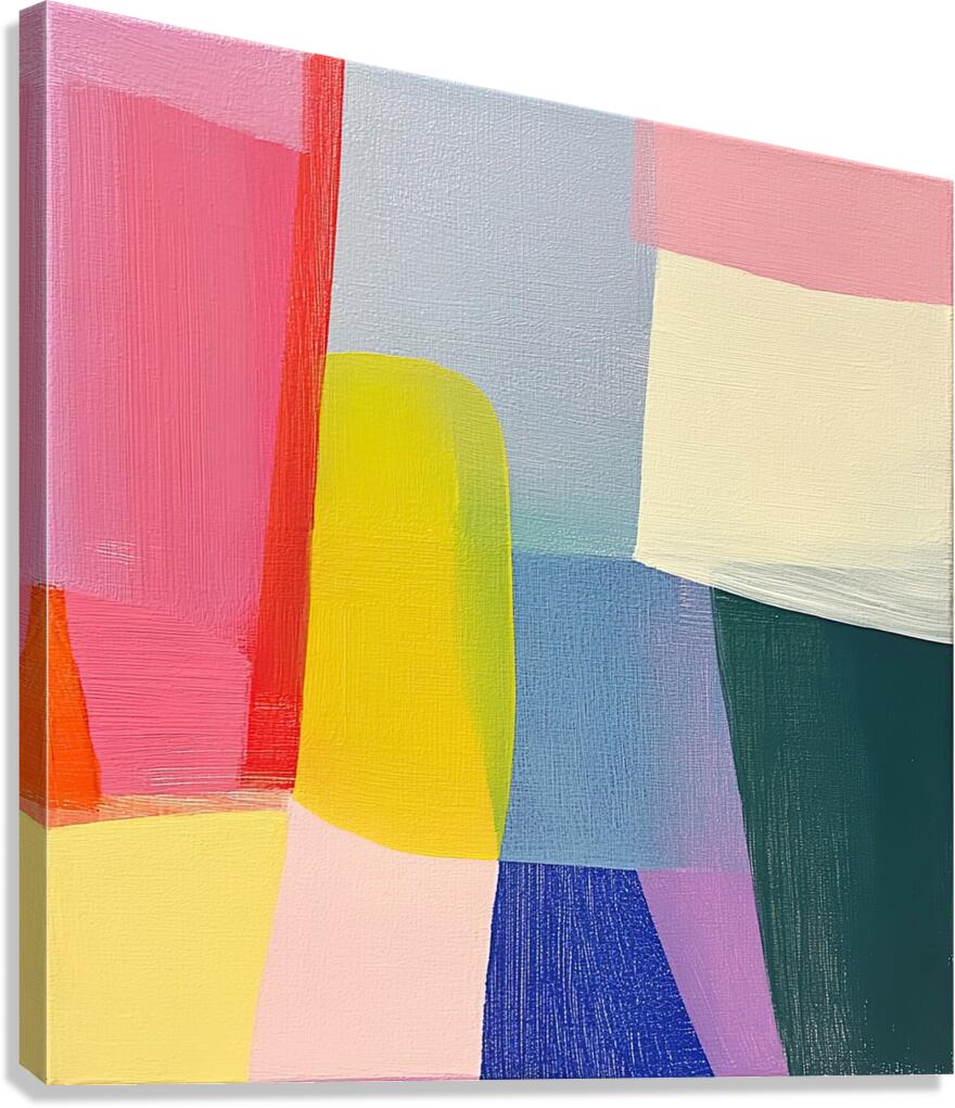 Chromatic Interplay 48H9P2 53 Canvas Print