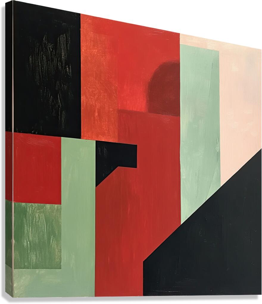 Chromatic Interplay 52H9N 58 Canvas Print