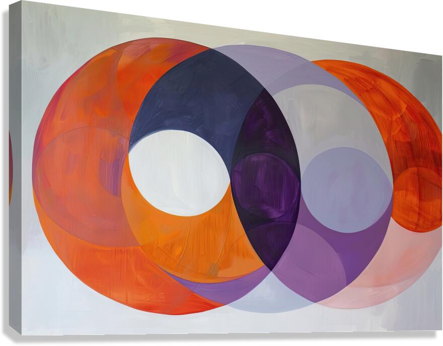 Chromatic Interplay H3N9B2 50 Canvas Print