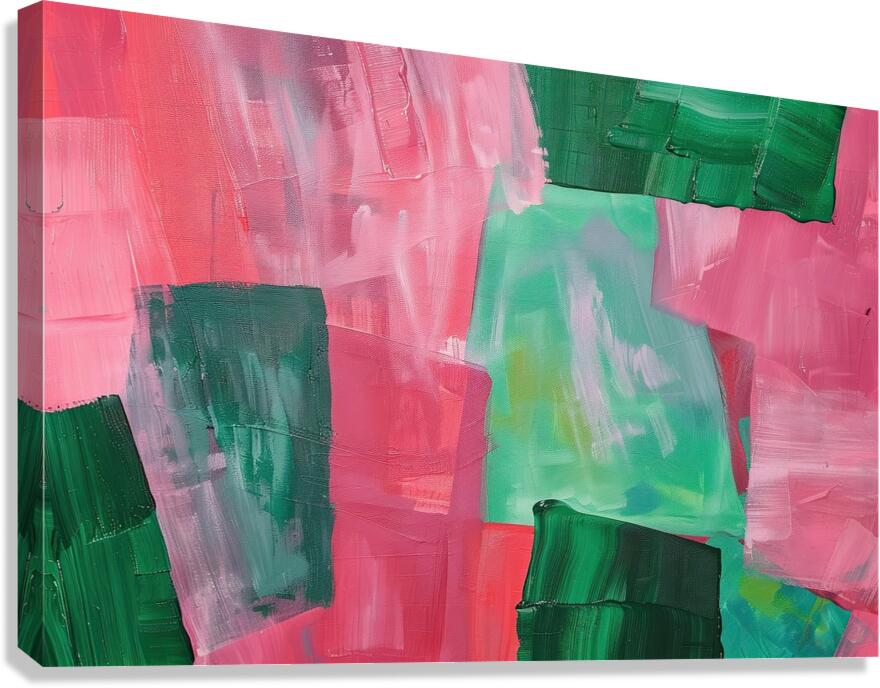 Chromatic Interplay H3P9N2 58 Canvas Print