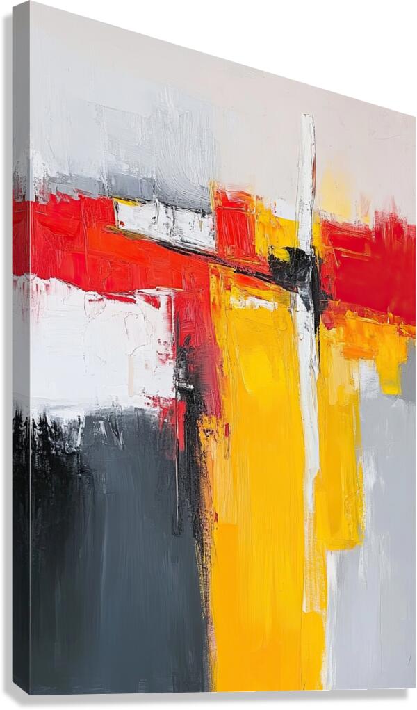 Chromatic Interplay Y59H7R 55 Canvas Print