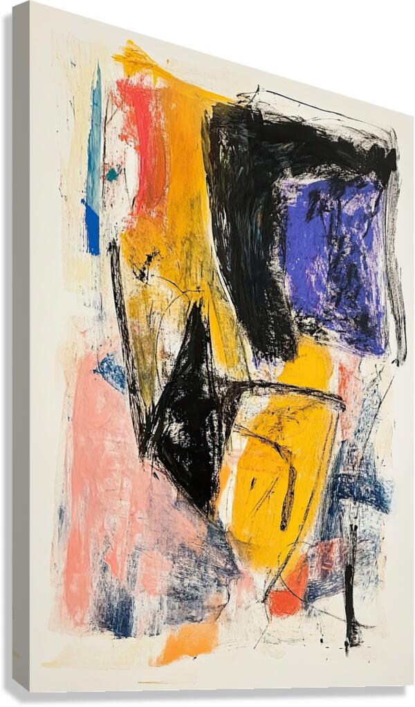 Chromatic Interplay Y59H7N 57 Canvas Print