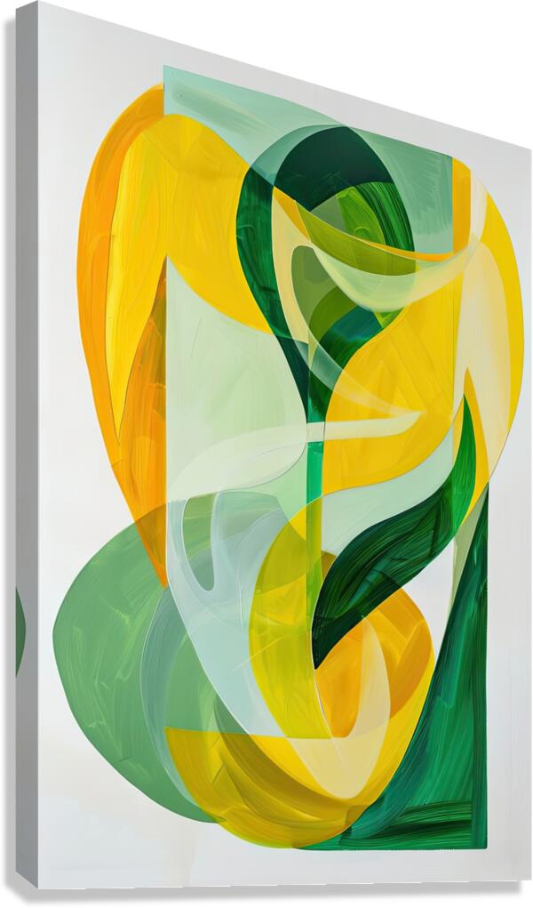 Chromatic Interplay Y8G3N 57 Canvas Print