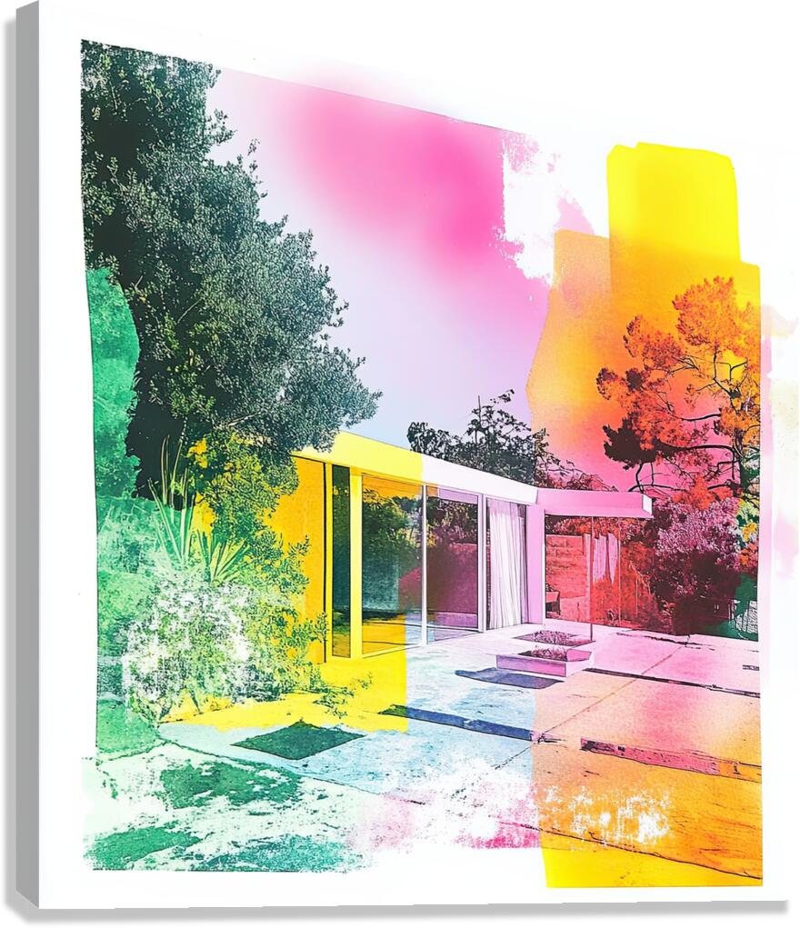 Chromatic Modernity 5H2N9P 55 Canvas Print