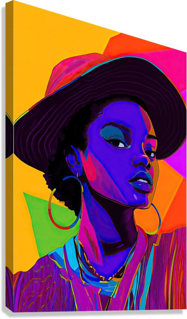 Chromatic Muse 238NCP 55 Canvas Print