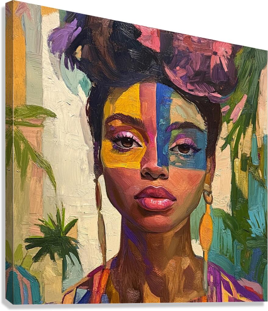 Chromatic Muse 48Z7N2 55 Canvas Print