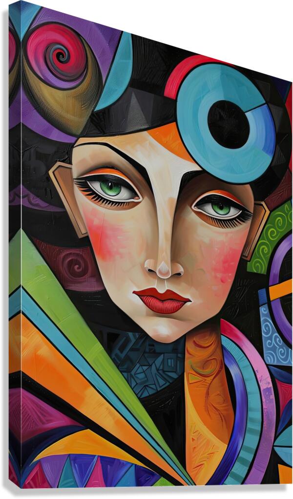 Chromatic Muse K29H7N 62 Canvas Print