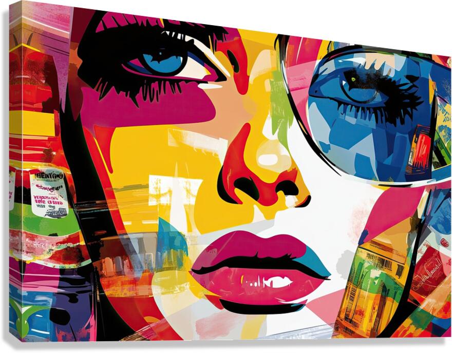 Chromatic Muse K29J3H 48 Canvas Print