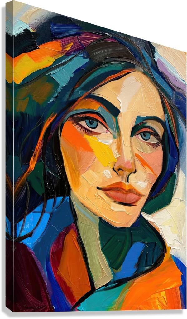 Chromatic Muse K82D3N 58 Canvas Print