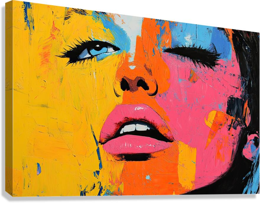Chromatic Muse K82P3N 58 Canvas Print
