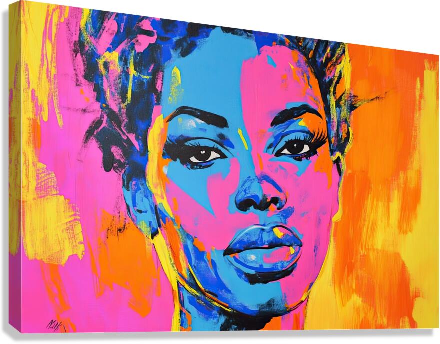 Chromatic Muse N92E4H 60 Canvas Print