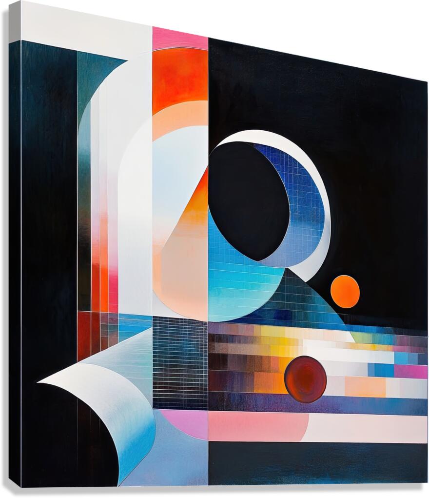 Chromatic Nocturne H29NJP 58 Canvas Print