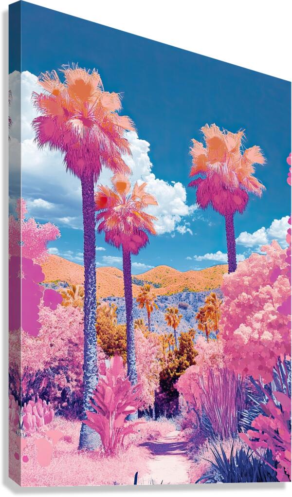 Chromatic Oasis NV92HJ 58 Canvas Print