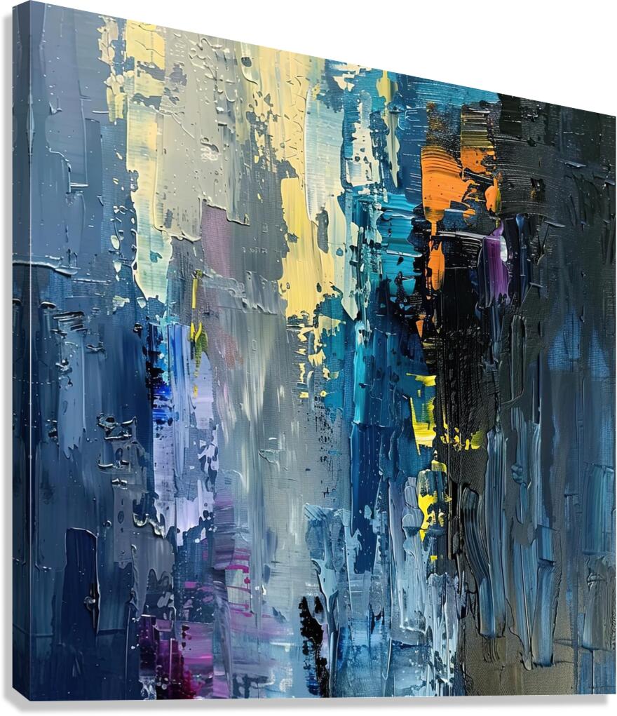 Chromatic Nocturne JH92N3 58 Canvas Print