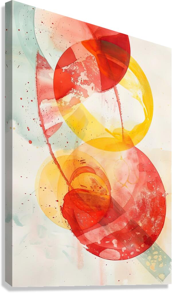 Chromatic Orbs NZ9P2H 47 Canvas Print