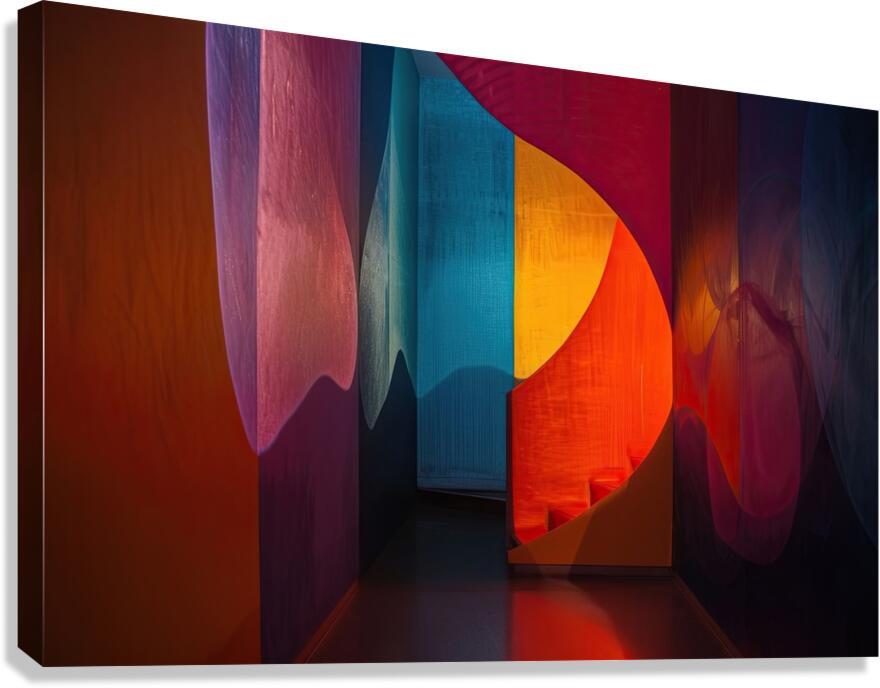 Chromatic Passage 29HNPZ 60 Canvas Print