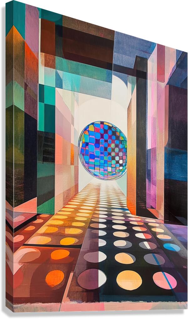 Chromatic Passage 78HNPZ 60 Canvas Print