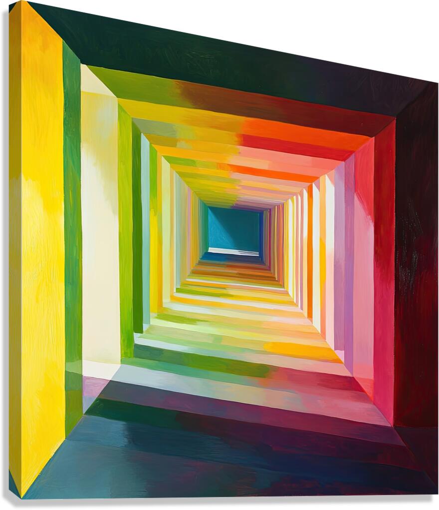 Chromatic Passage 7H9N2P 63 Canvas Print