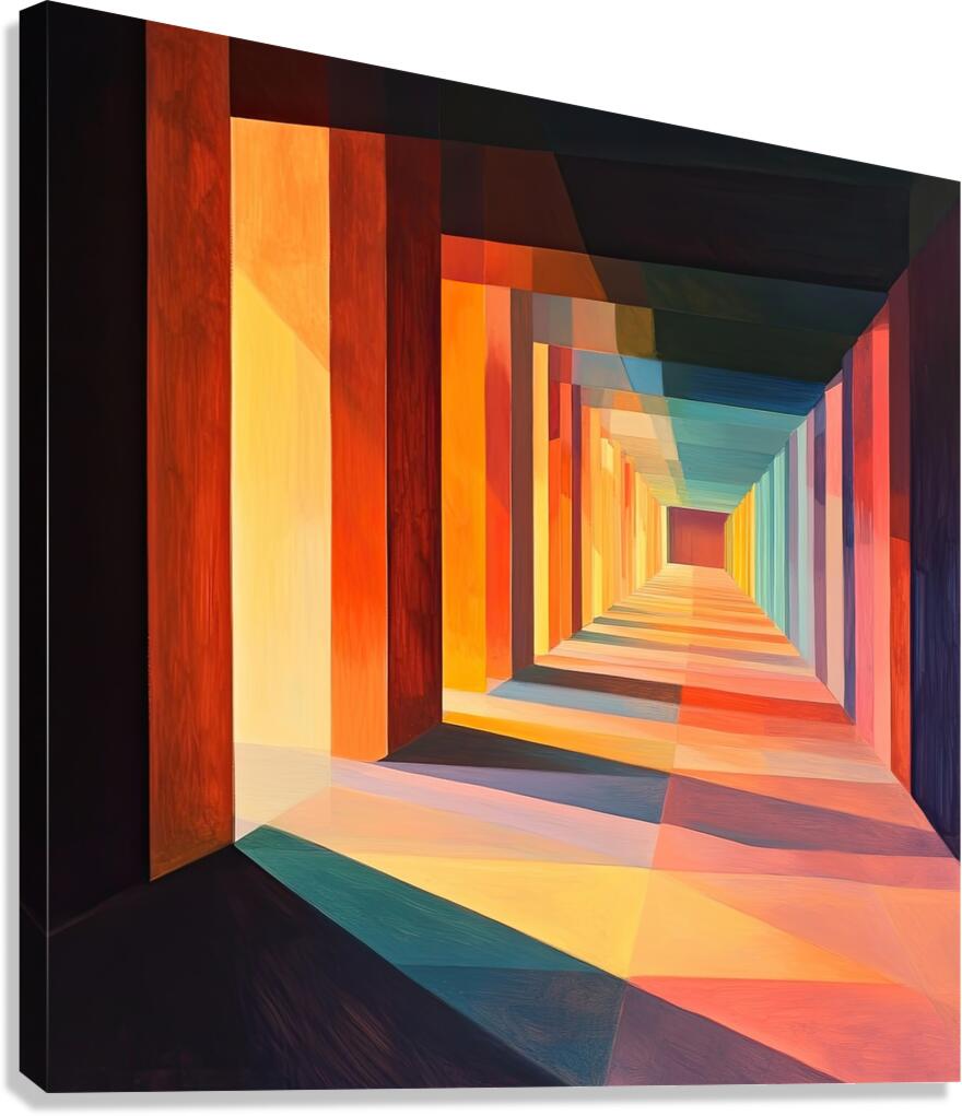 Chromatic Passage 7P3H2N 52 Canvas Print